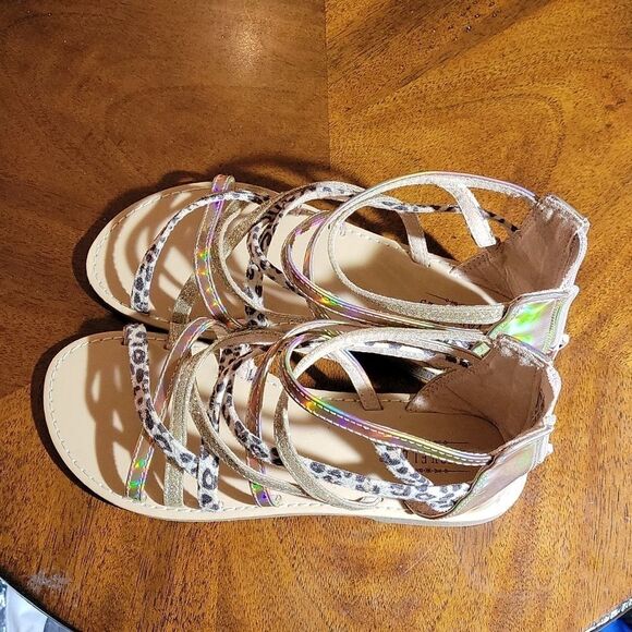 NEW SEYCHELLES ANTHROPOLOGIE BRAND KAMI BACK ZIPPER CLOSURE OPEN TOE SANDAL - Picture 10 of 14